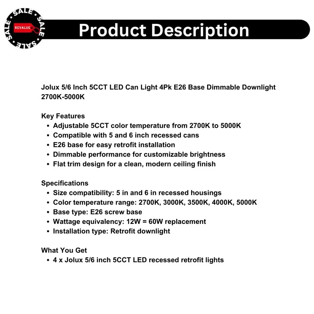 Jolux inch 5cct